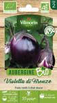 Potagères - Aubergine Violette de Florence (Violetta di Firenze) - BIO - PACKAGING_RECTO